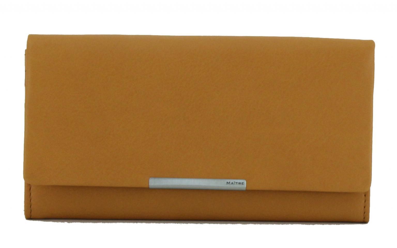 Diedburg Dark Yellow Geldtasche Maitre belg dunkelgelb RFID