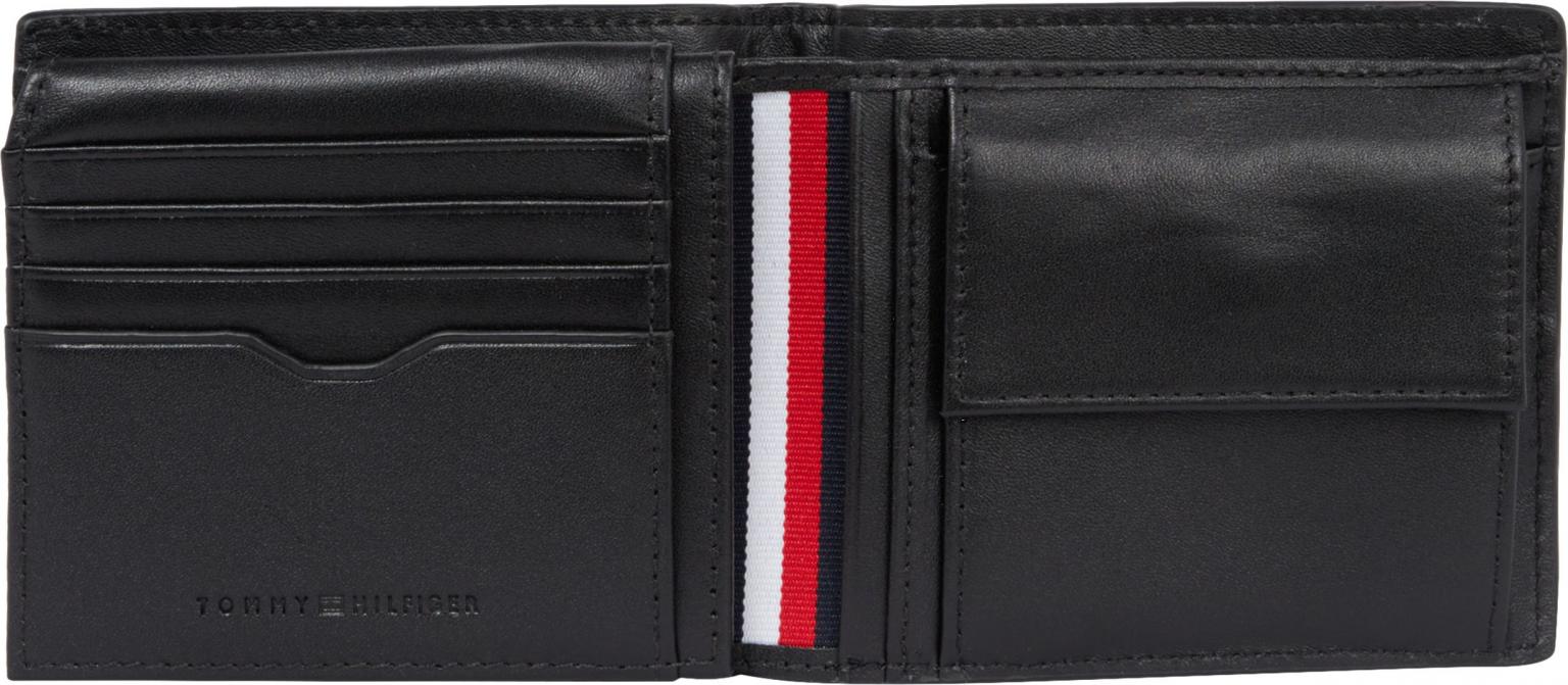 Dolllarvisit Tommy Hilfiger Leather Black  CC Flap and Coin 