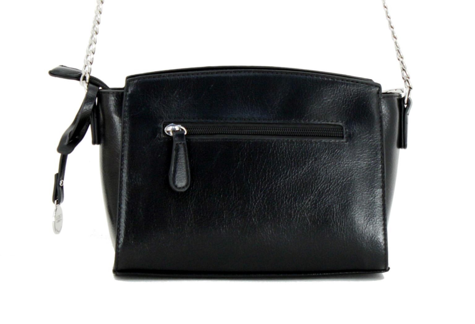 Dorothy rot Lederimitat L.Credi Schultertasche Anhänger Kette