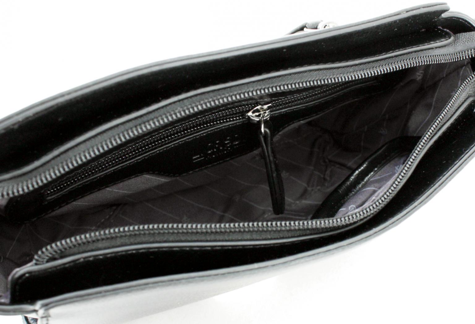 Dorothy rot Lederimitat L.Credi Schultertasche Anhänger Kette