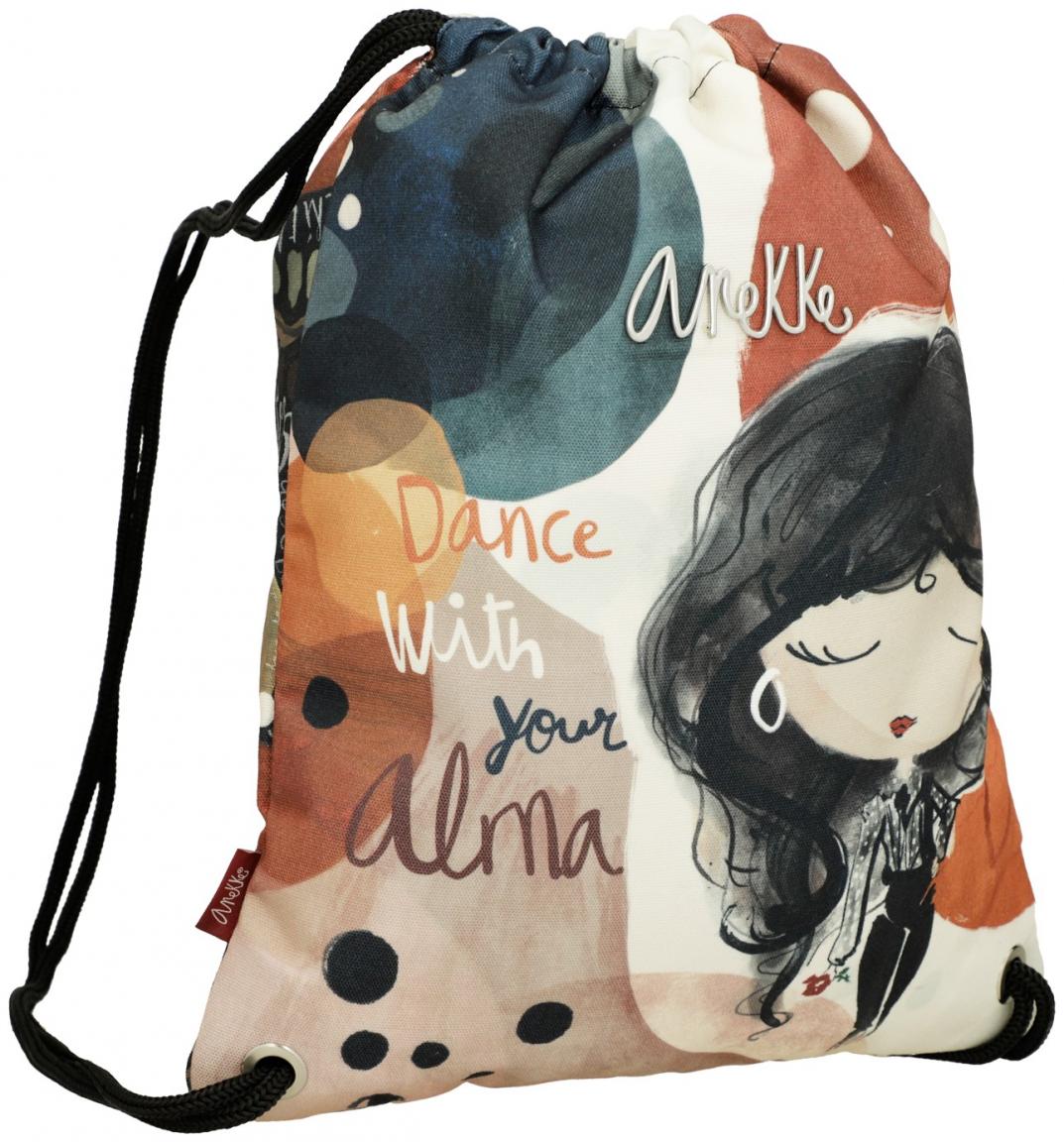 Drawstringrucksack bunt Anekke Alma Spanien 