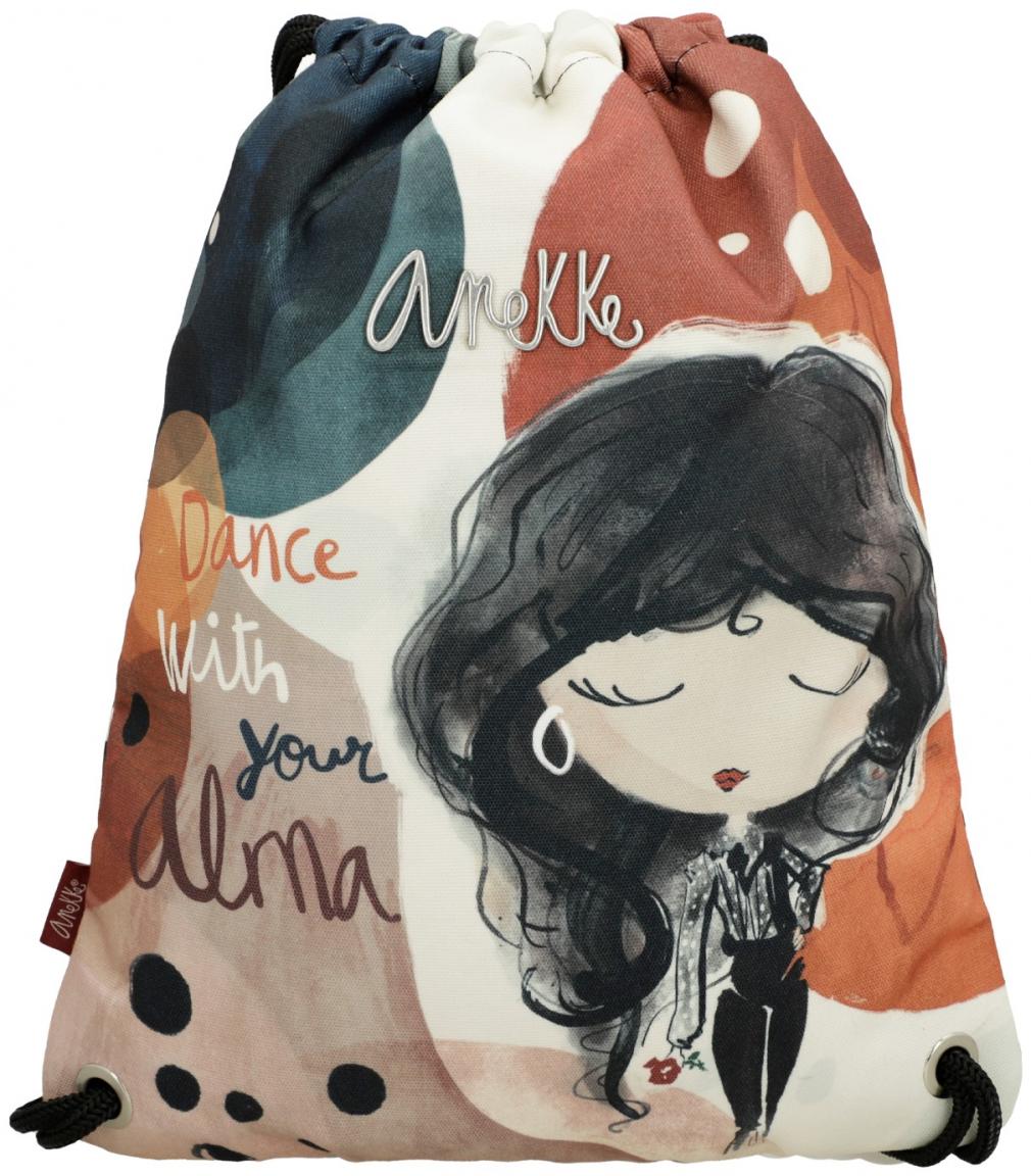 Drawstringrucksack bunt Anekke Alma Spanien 
