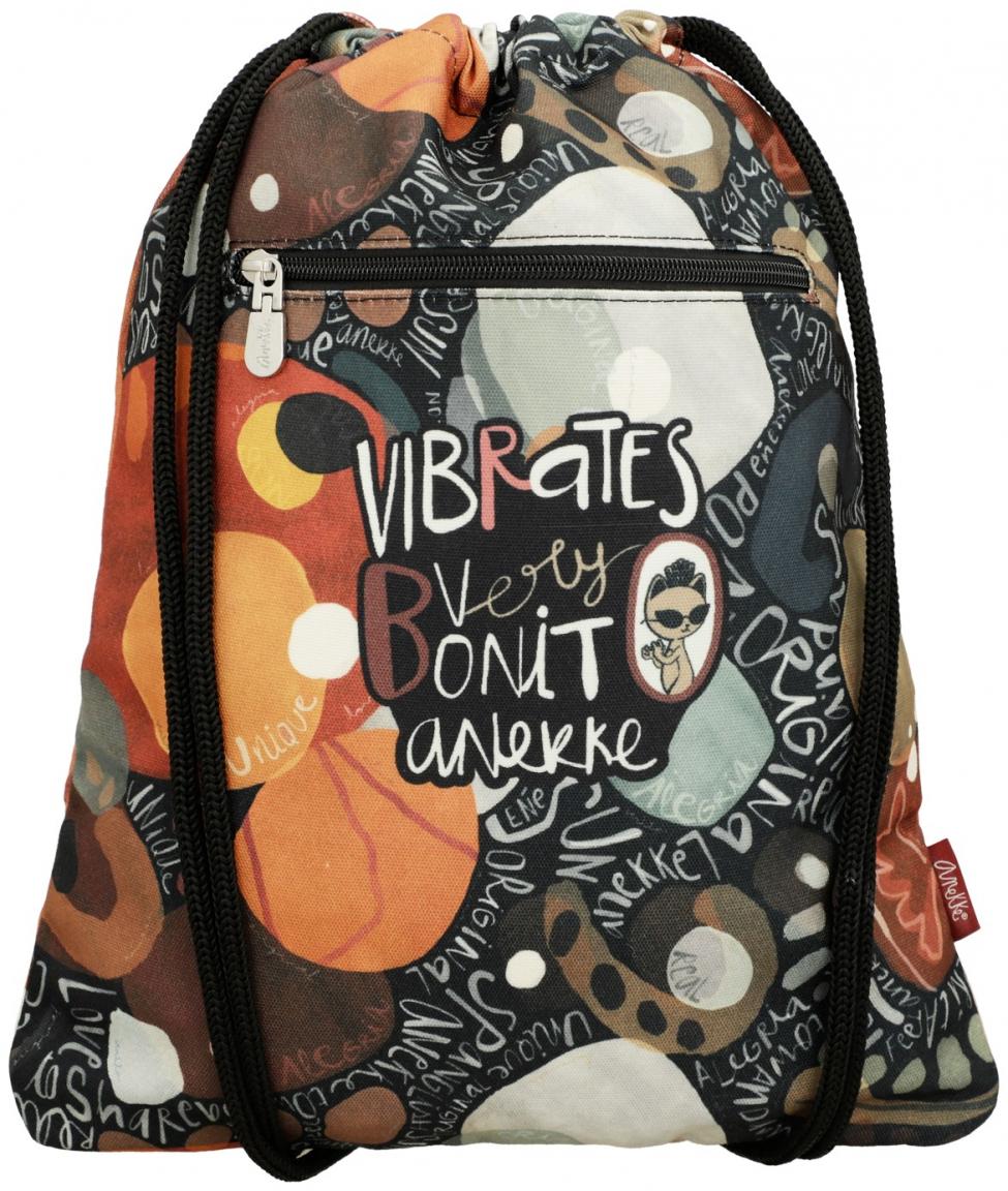 Drawstringrucksack bunt Anekke Alma Spanien 