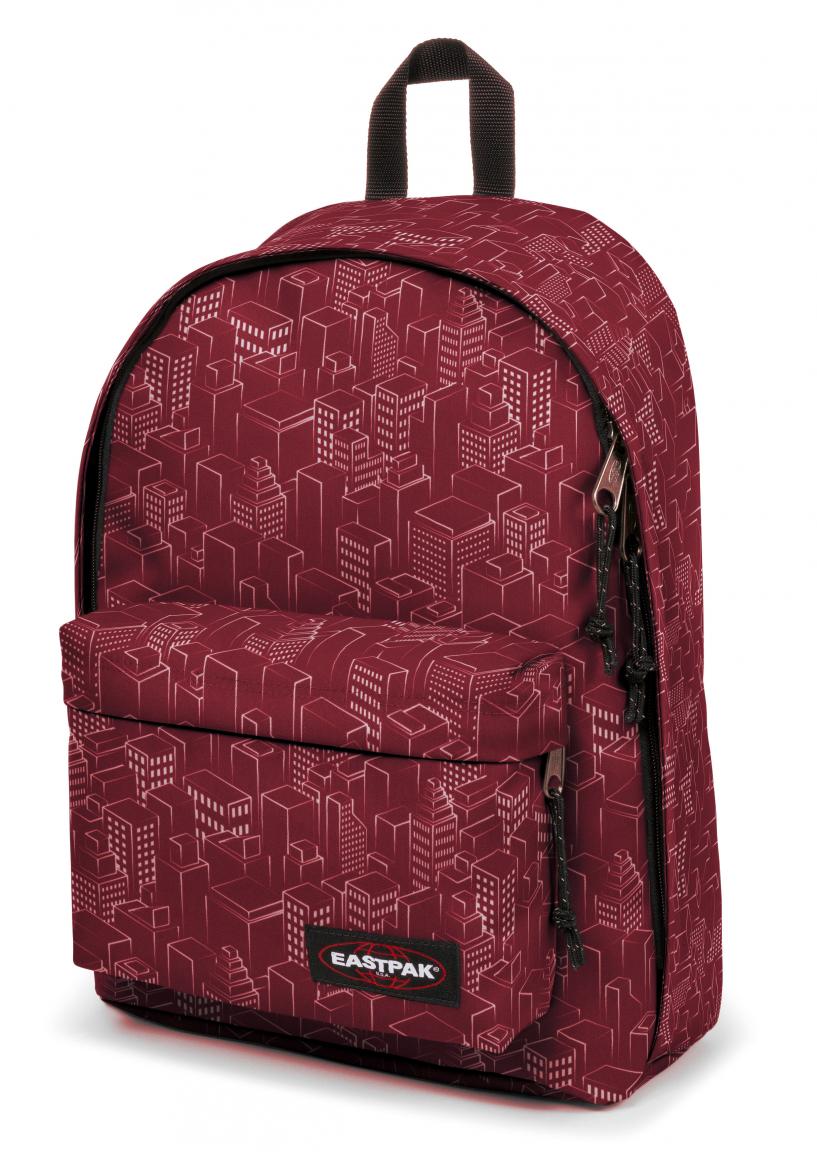 Eastpak Out Of Office Rucksack Merlot Blocks Rot Bags & more