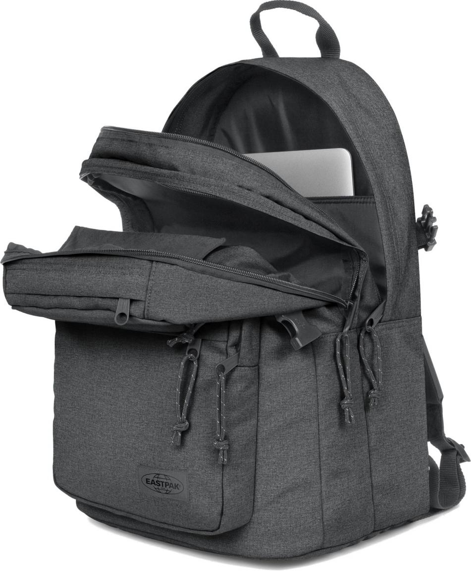 Eastpak Alltagrucksack Double Pro Black Denim 16Zoll Fach