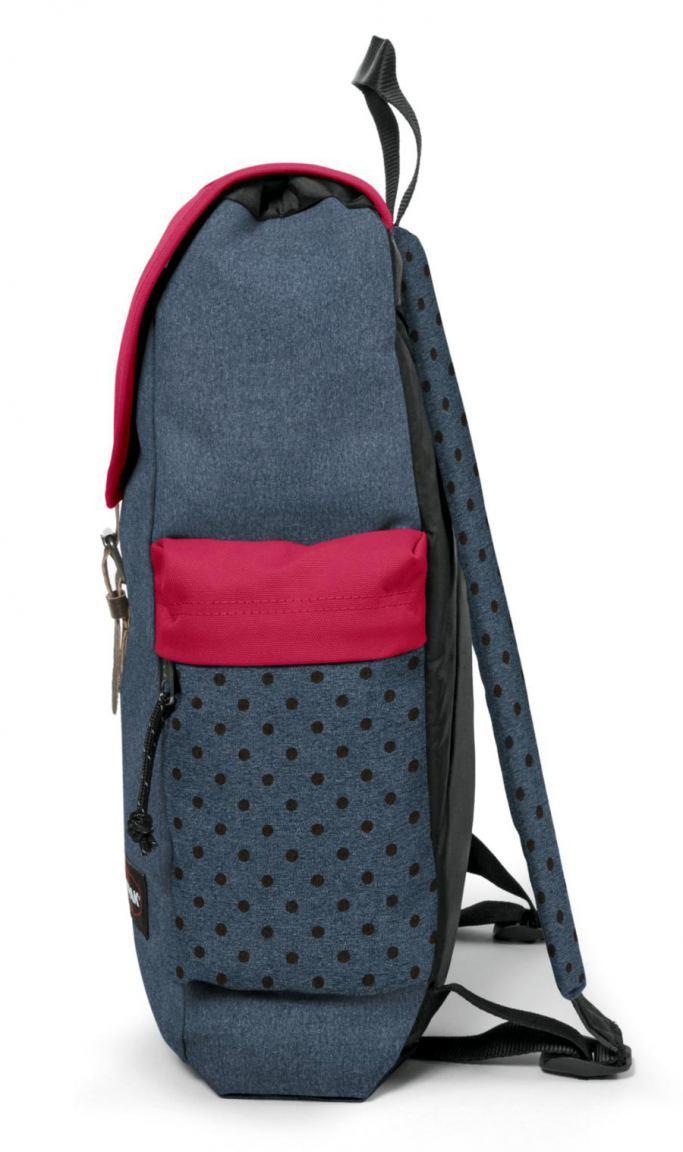 Eastpak Austin Rucksack Mix Dot (Blau/Rot mit Tupfen)