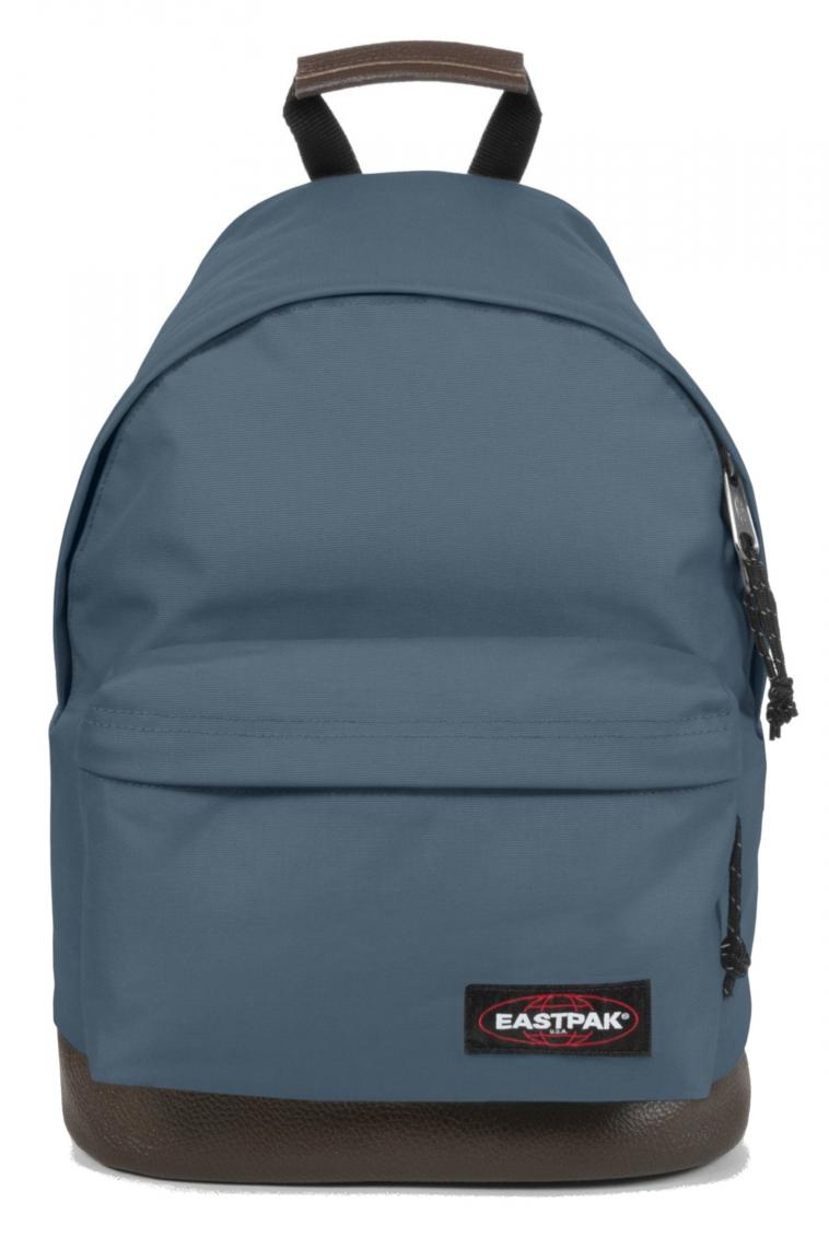 Eastpak Freizeitrucksack Wyoming Ocean Blue blau Ledergriff