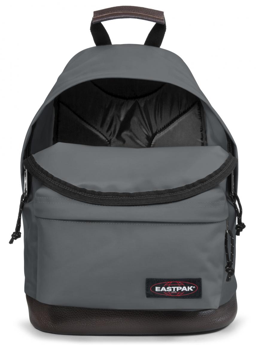 Eastpak Freizeitrucksack Wyoming Ocean Blue blau Ledergriff