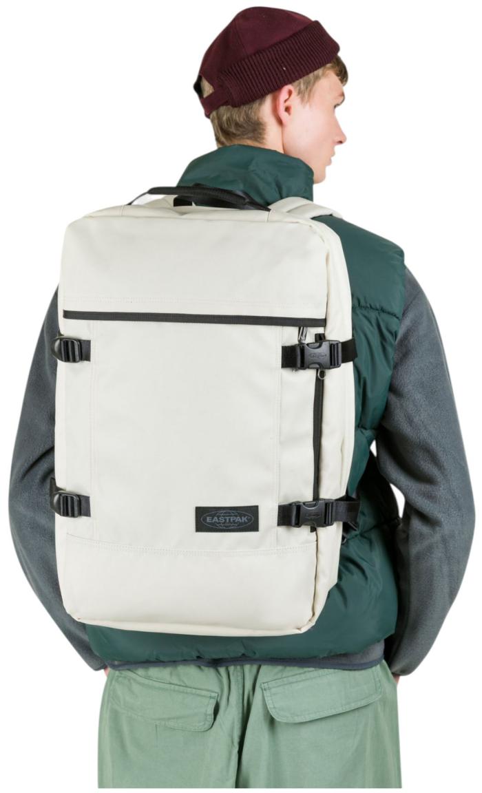 Eastpak Handgepäckstasche Travelpack Tarp Cloth Beige wasserabweisend