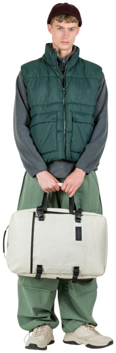 Eastpak Handgepäckstasche Travelpack Tarp Cloth Beige wasserabweisend