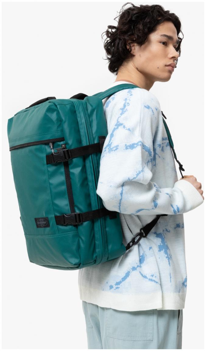 Eastpak Handgepäckstasche Travelpack Tarp Petrol Sportrucksack