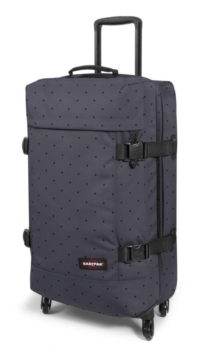 Eastpak Koffer Trans4 M 4 Räder Dot Grey Grau