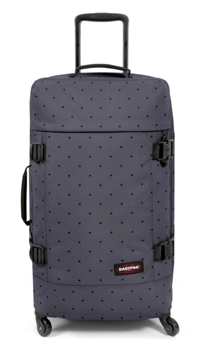 Eastpak Koffer Trans4 M 4 Räder Dot Grey Grau