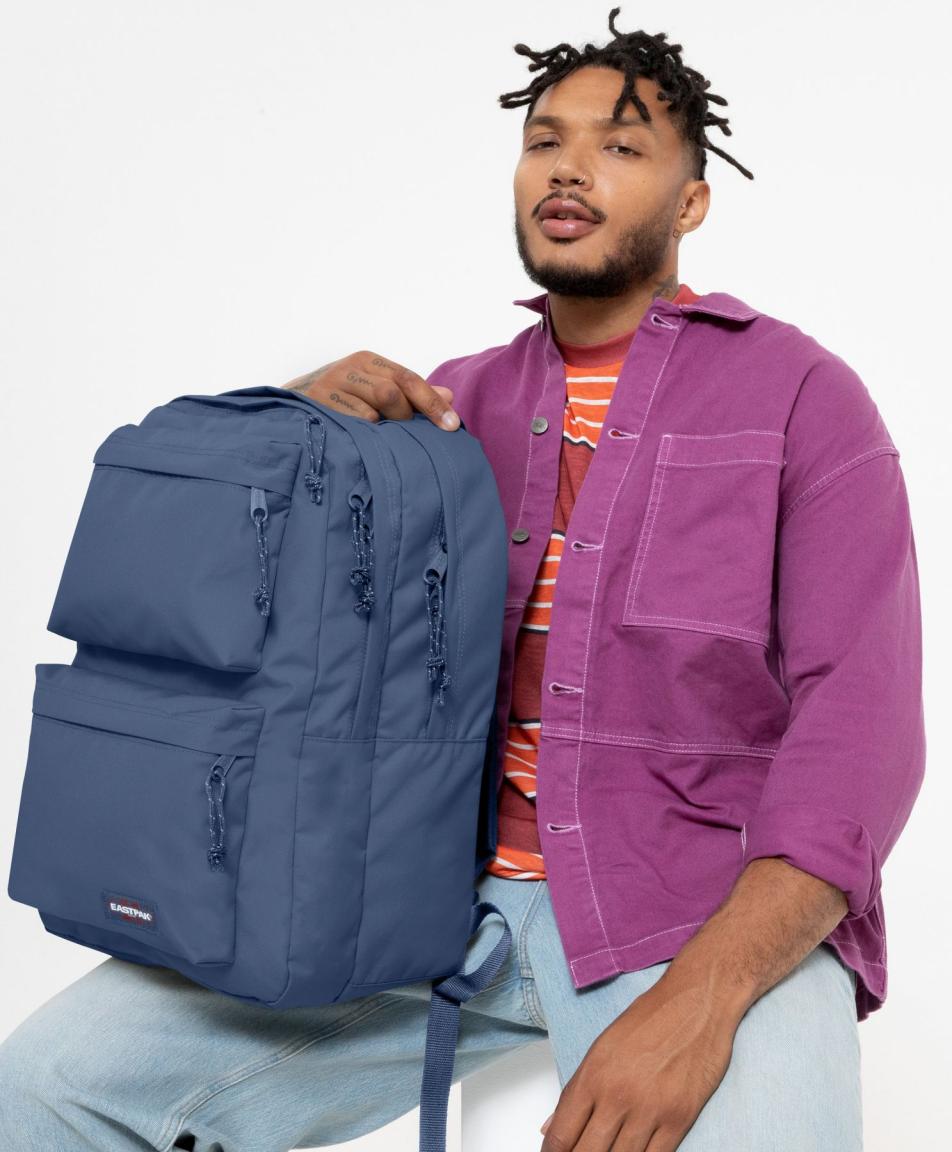 Eastpak Laptoprucksack Parton geräumiger Alltagrucksack Blau Powder Pilot