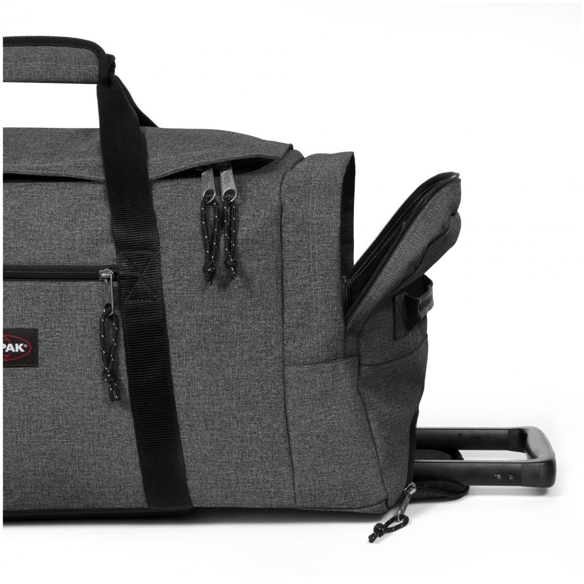 Eastpak Leatherface L große Reisetasche dunkelgrau Trolley