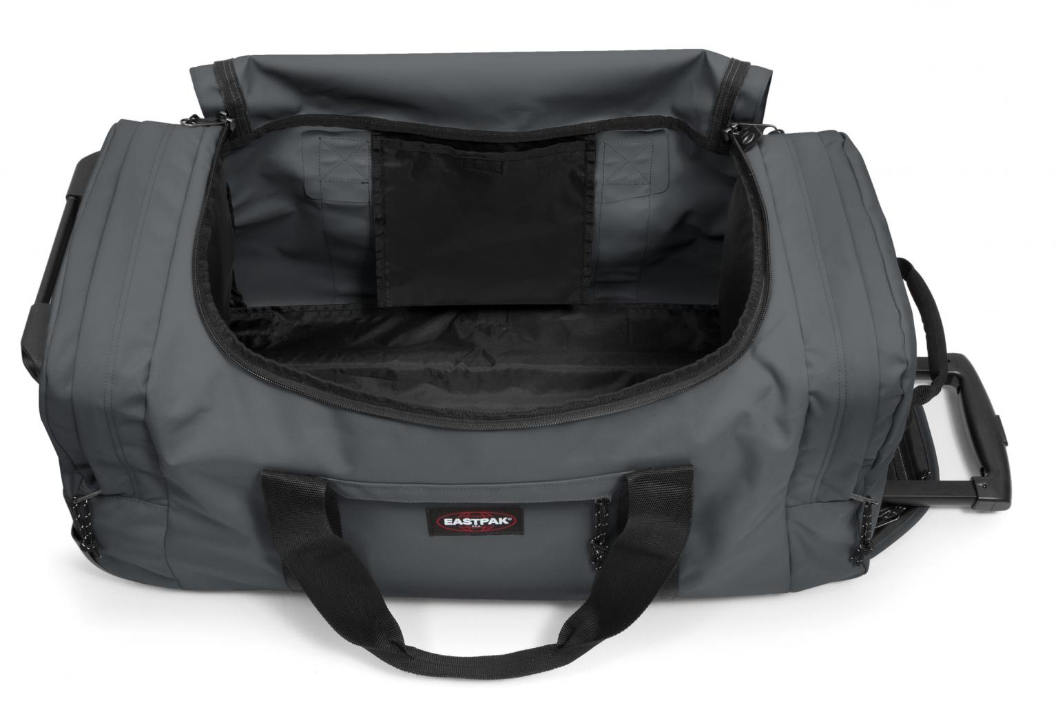 Eastpak Leatherface M Rollentasche Coal grüngrau