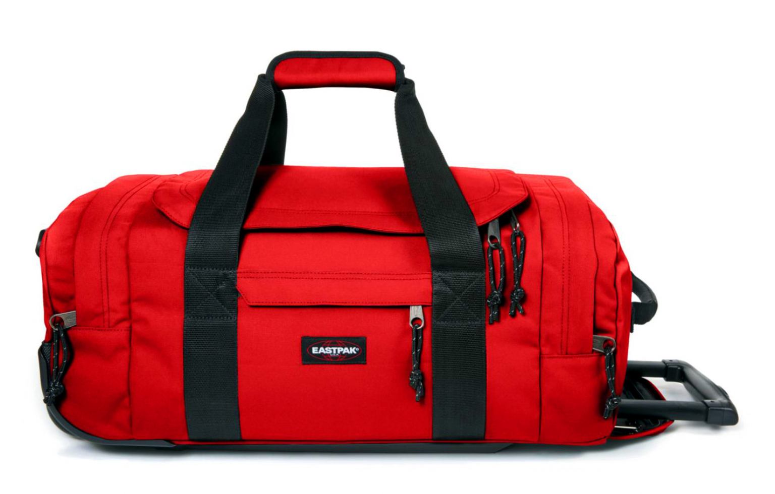 Eastpak Leatherface S Reisetasche mit Rollen Apple Pick Red