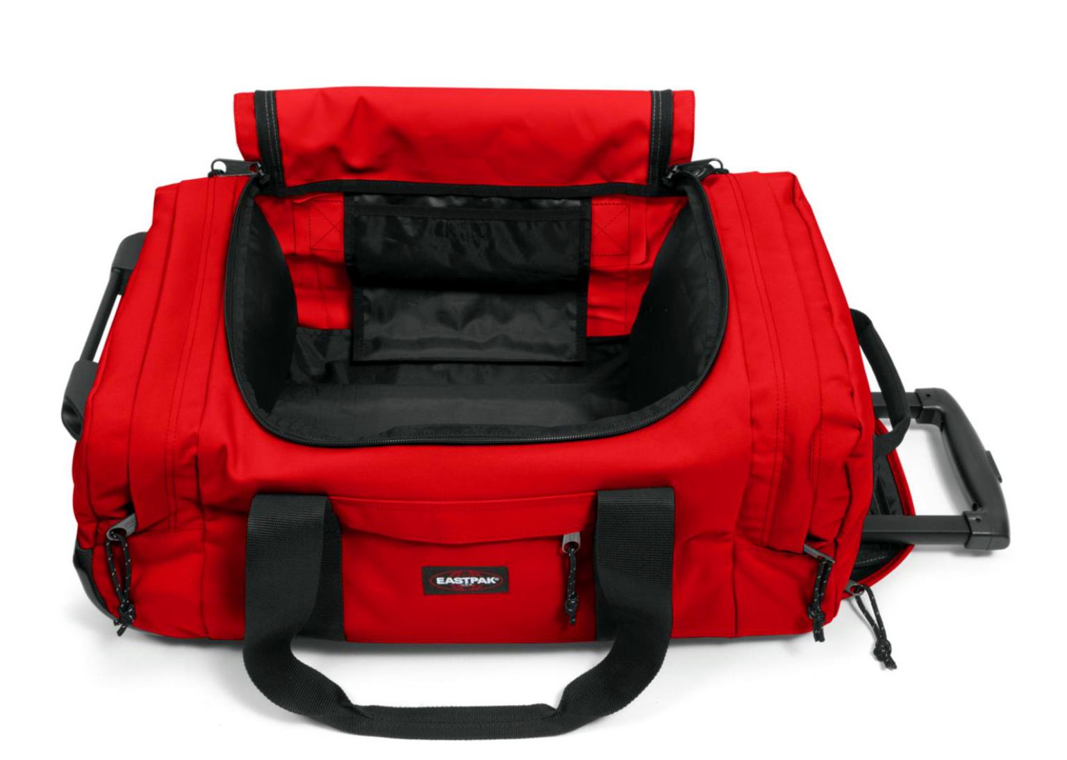 Eastpak Leatherface S Reisetasche mit Rollen Apple Pick Red