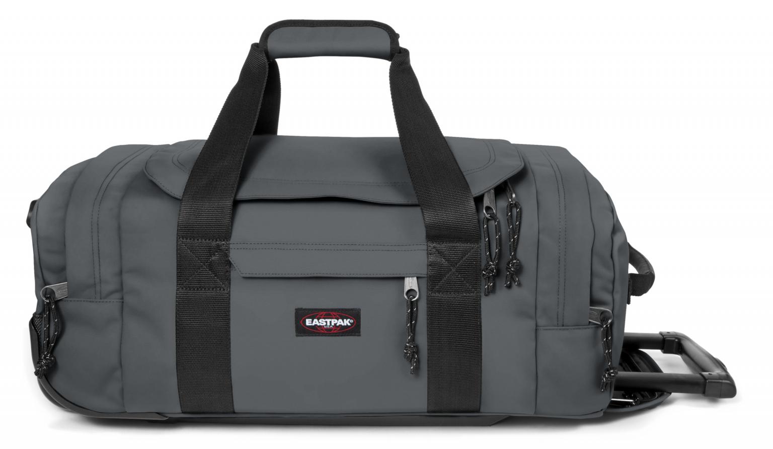 Eastpak Leatherface S Reisetrolley Coal graugrün Handgepäck