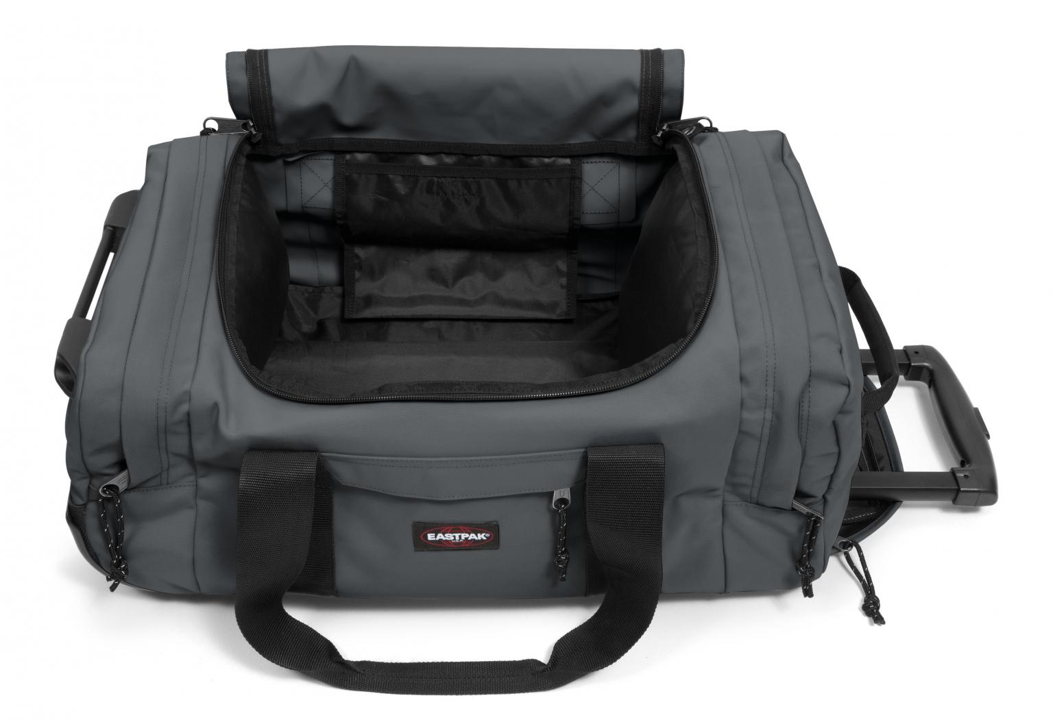 Eastpak Leatherface S Reisetrolley Coal graugrün Handgepäck
