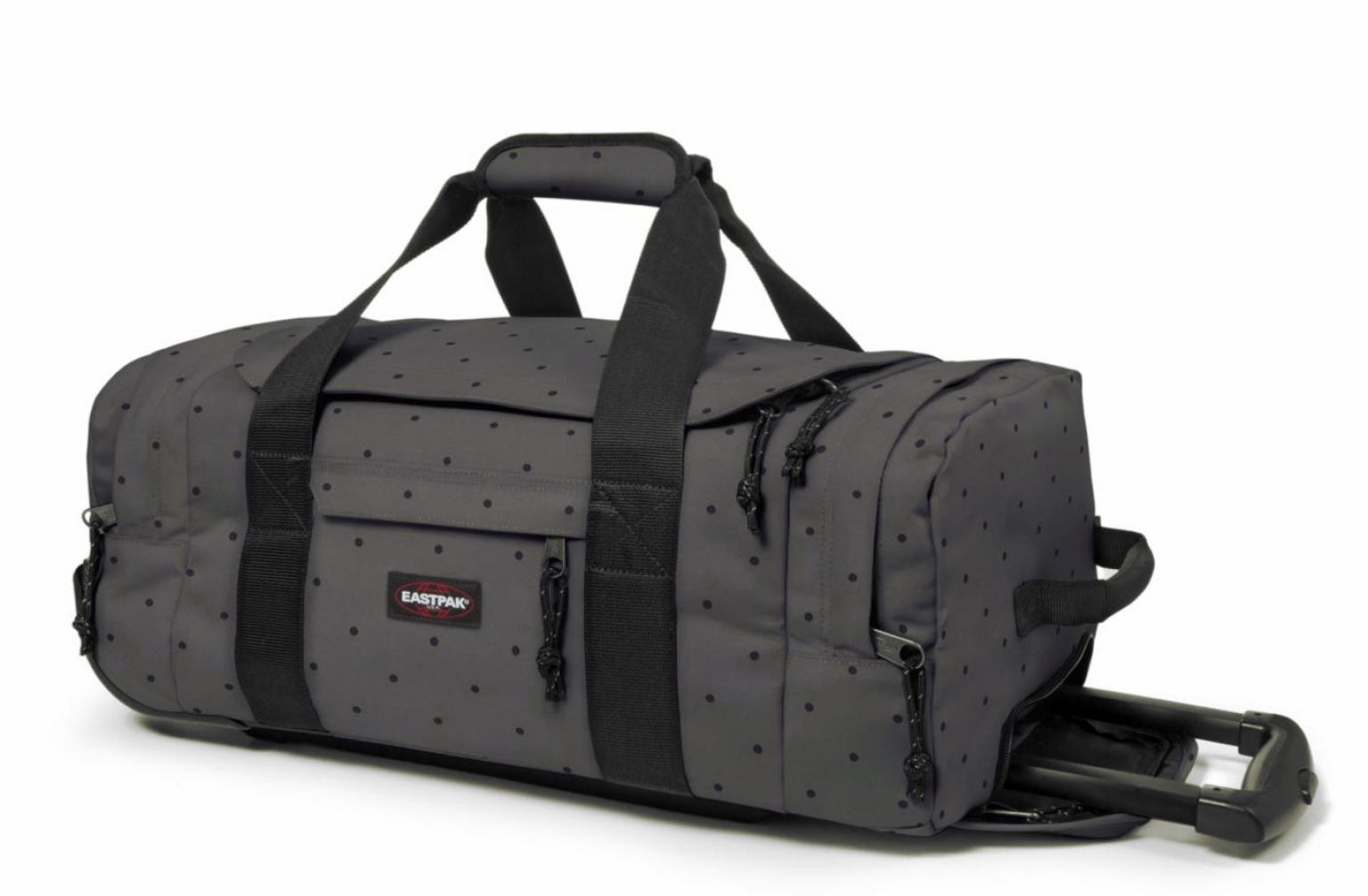 Eastpak Leatherface S Rollentasche Handgepäck Dot Grey