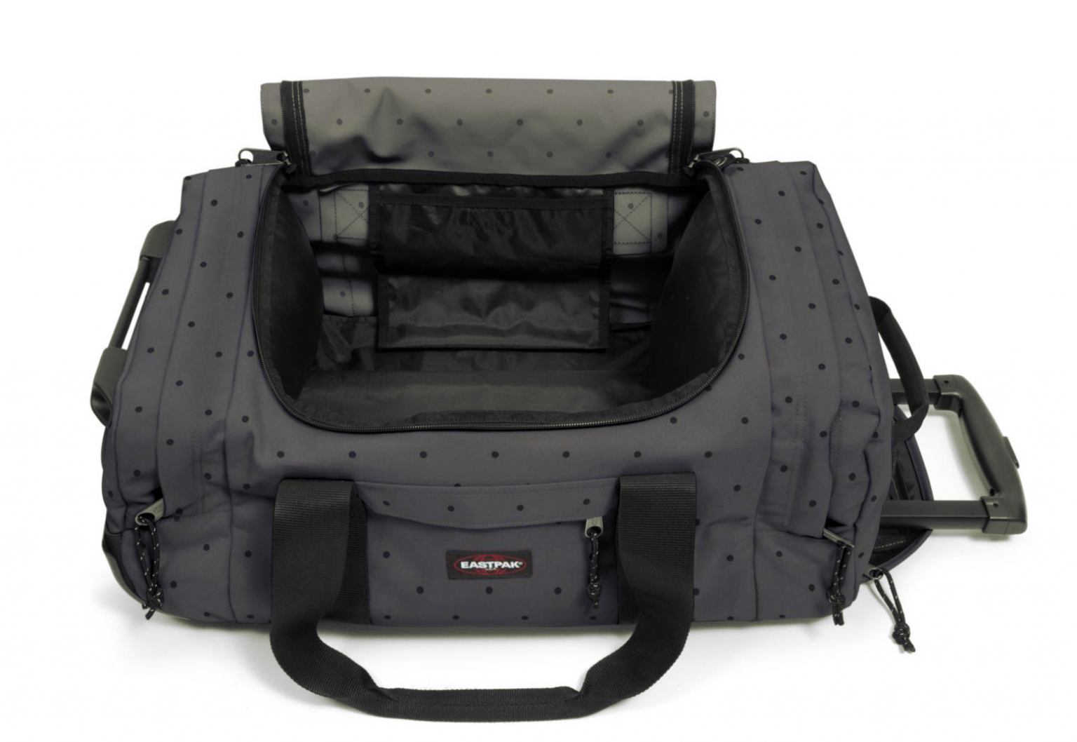Eastpak Leatherface S Rollentasche Handgepäck Dot Grey