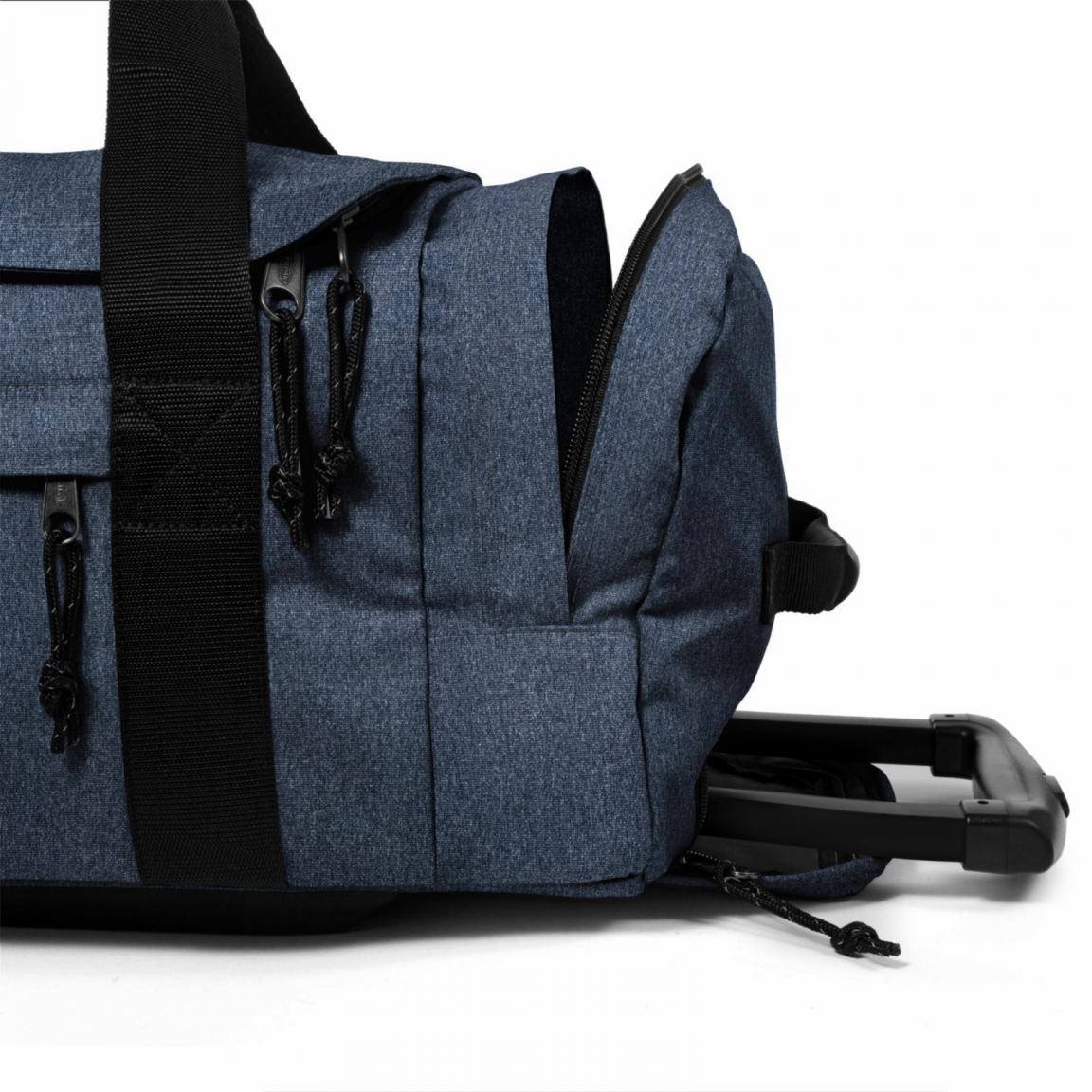 Eastpak Leatherface S Rollentasche Handgepäck Double Denim