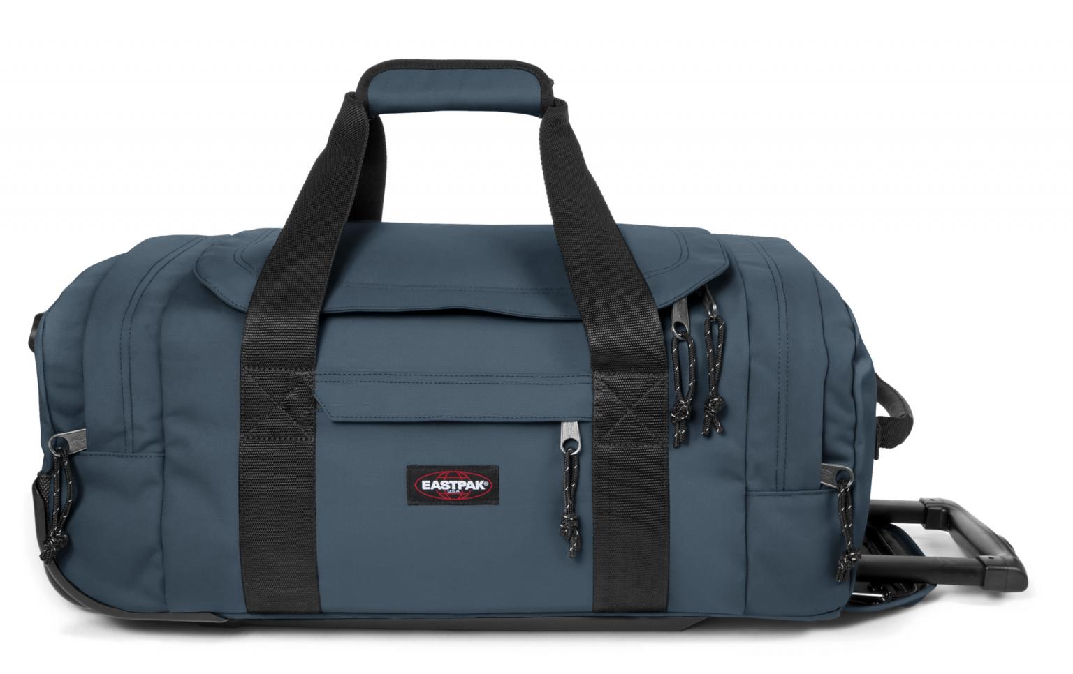 Eastpak Leatherface S Rollentasche Handgepäck Ocean Blue
