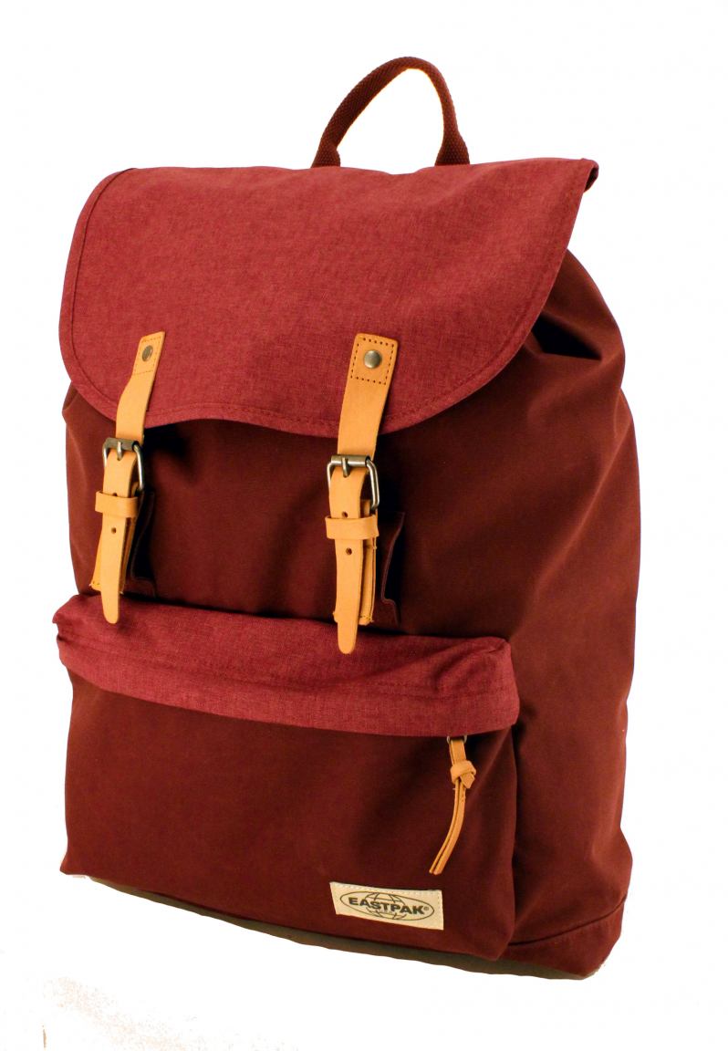 Eastpak London Rucksack Überschlag Blend Merlot Rot