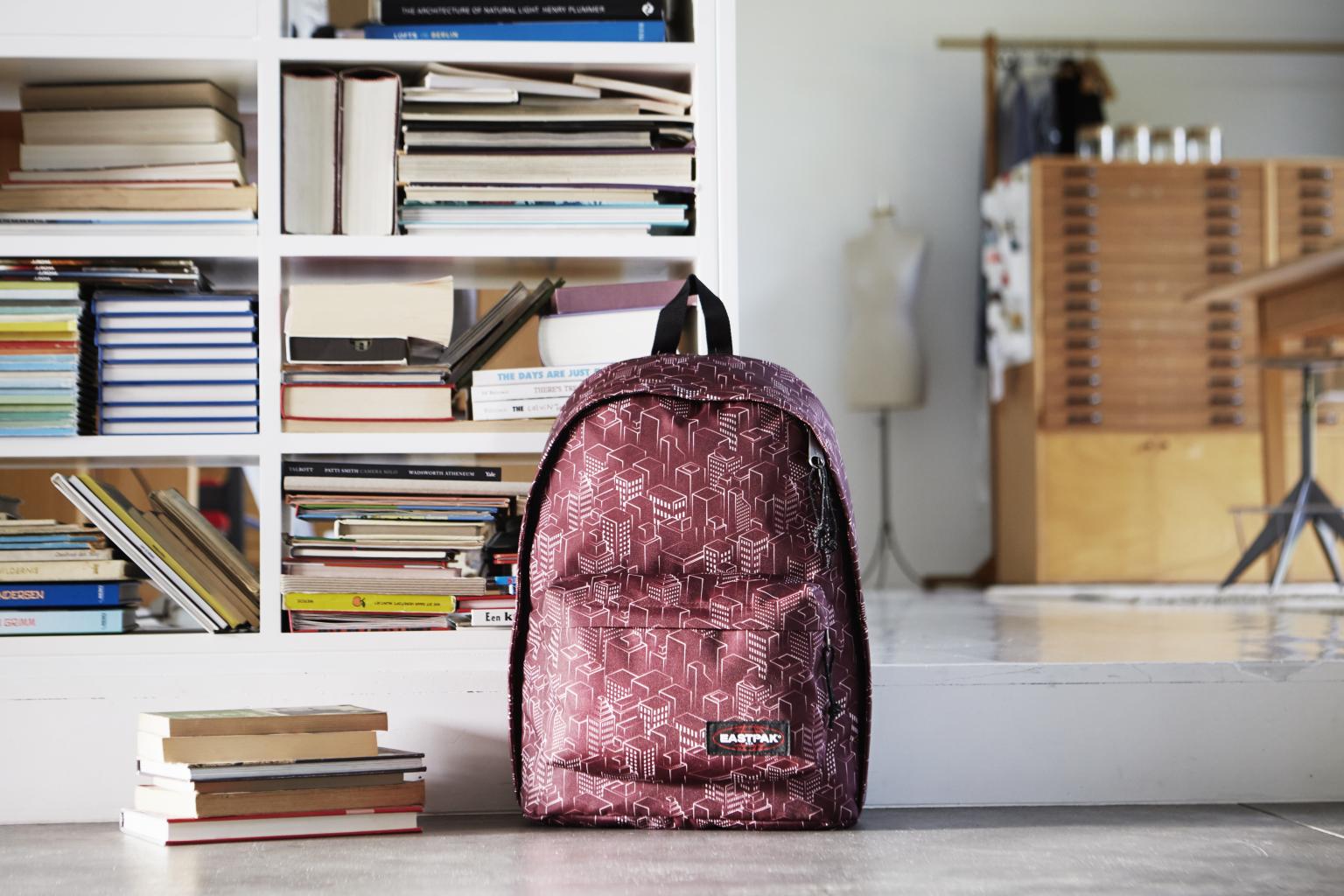 Eastpak Out Of Office Rucksack Merlot Blocks Rot