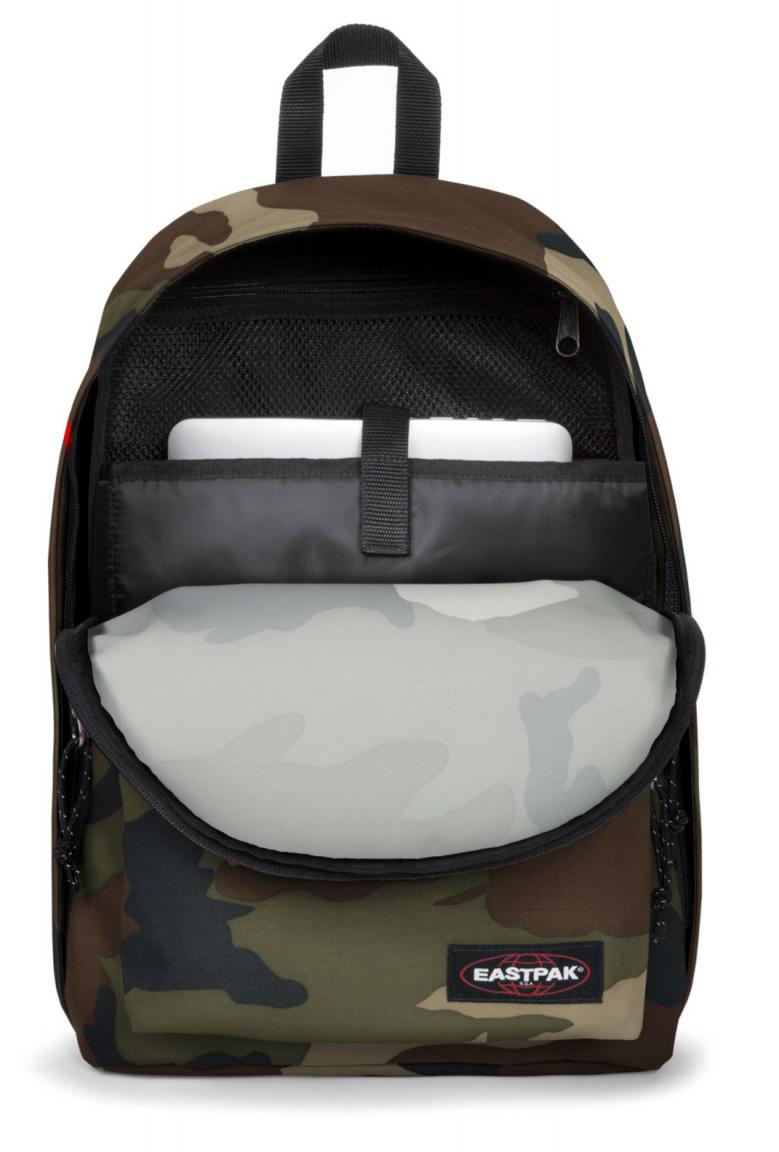 Eastpak Out Of Office Rucksack schwarz grau Streifen Knit Grey