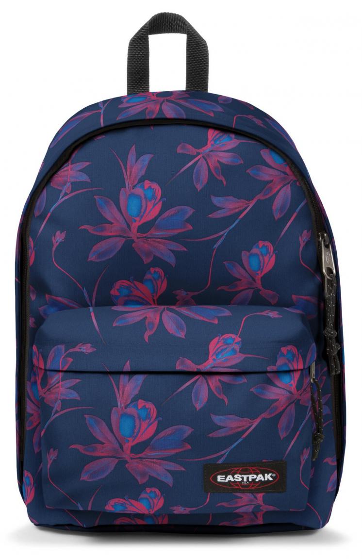 Eastpak Out Of Office Schulrucksack mit Laptopfach Blumen