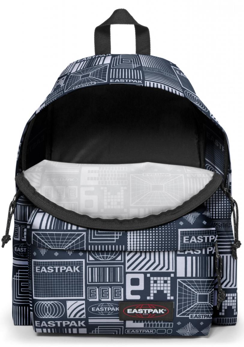 Eastpak Padded Pakr Rucksack Bold Next schwarz weiß gemustert