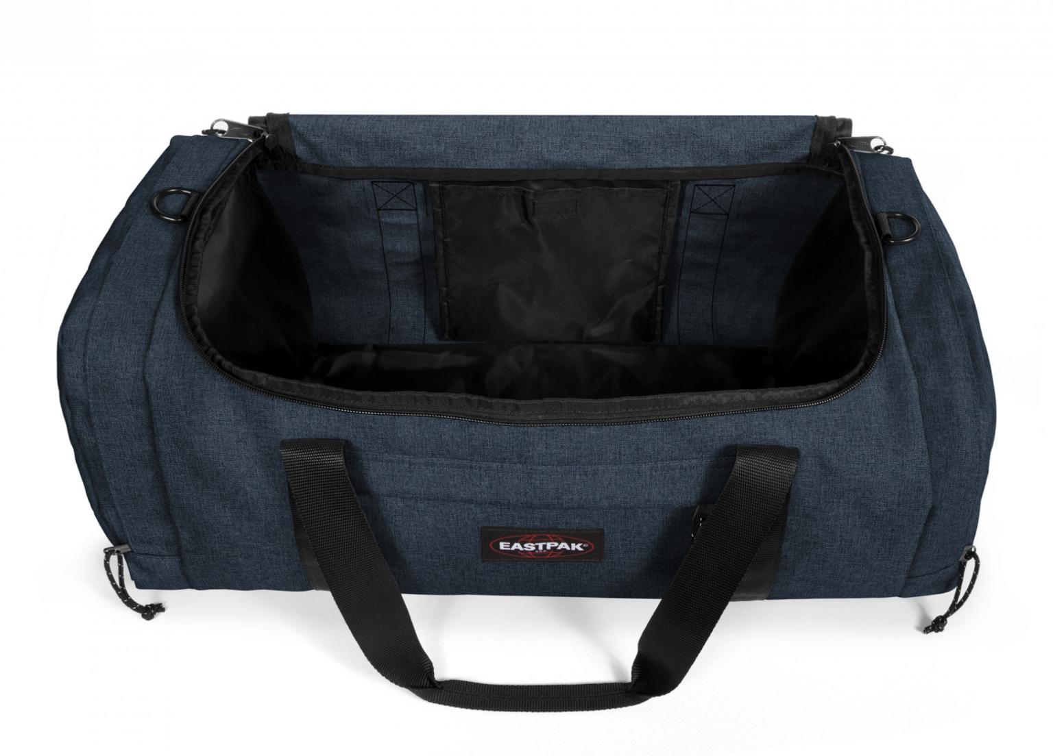 Eastpak Reader M+ Reisetasche faltbar Umhängegurt jeansblau