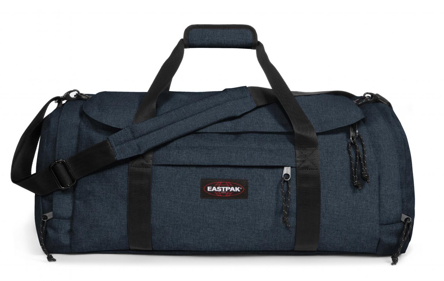 Eastpak Reader M+ Reisetasche faltbar Umhängegurt jeansblau