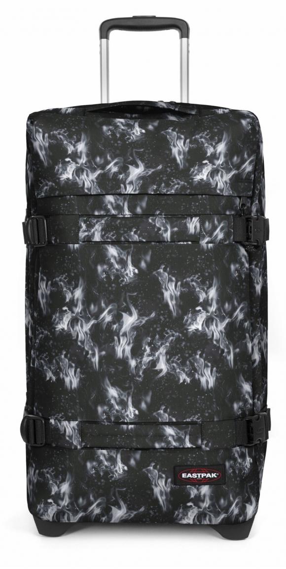 Eastpak Reisetasche Trolley schwarz grau TransitR L Dark Flame