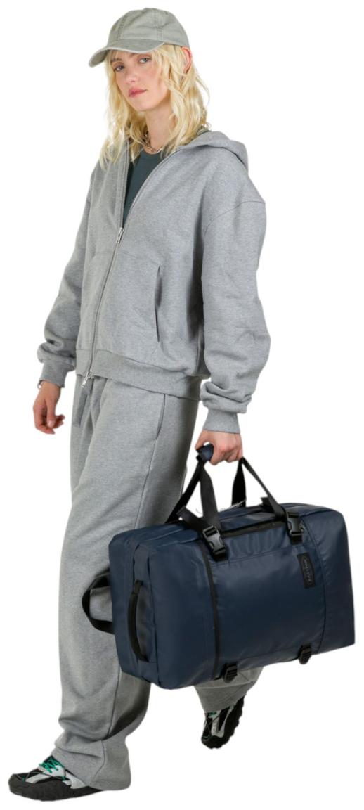 Eastpak Reisetasche mit Rucksackfunktion Travelpack beschichtet Tarp Navy
