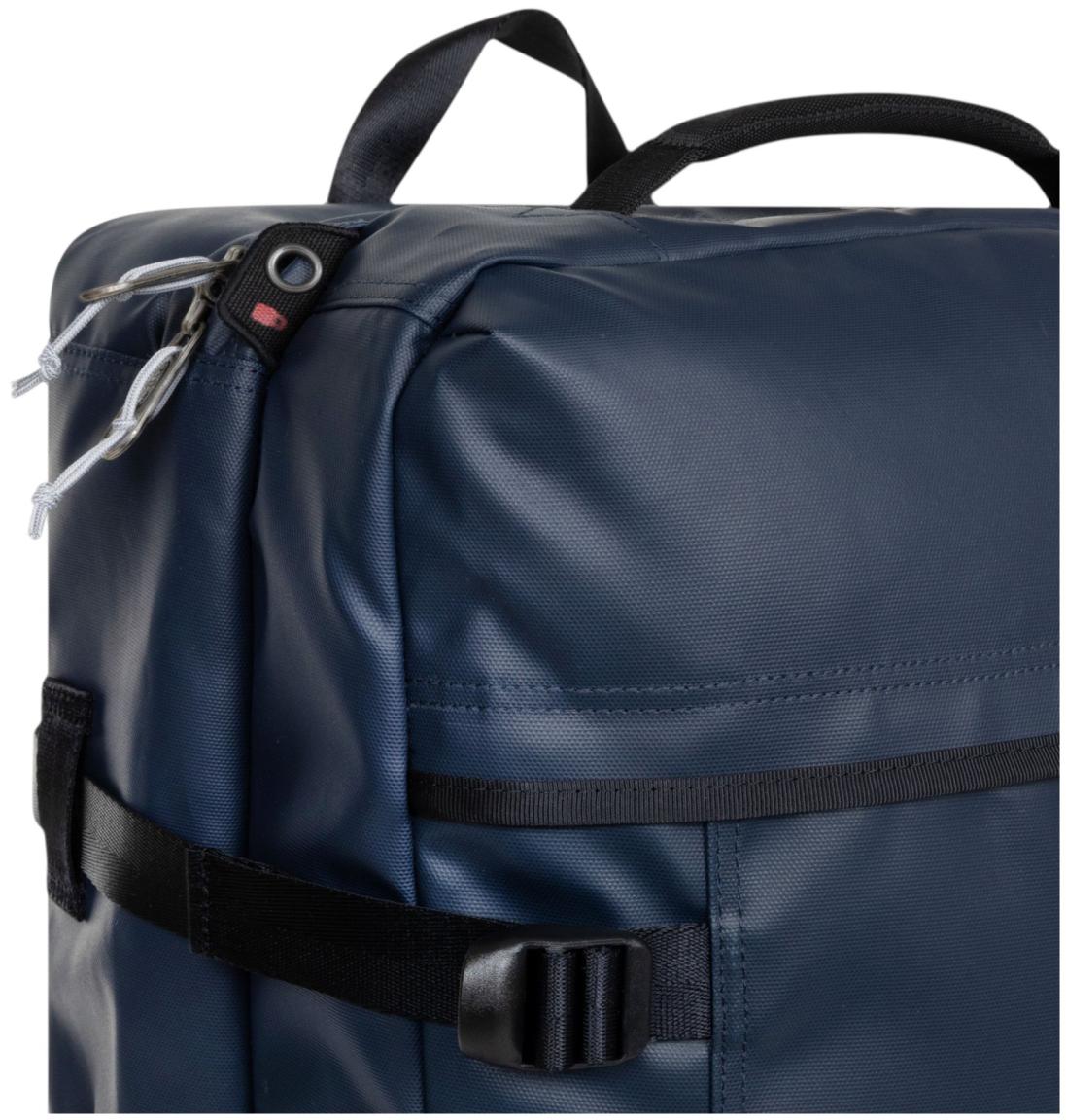 Eastpak Reisetasche mit Rucksackfunktion Travelpack beschichtet Tarp Navy