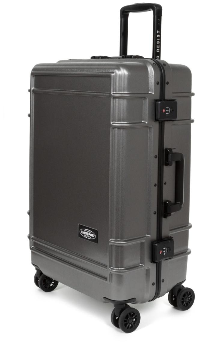 Eastpak ResistR Reisekoffer M 68,5cm Brushed Metal grau metallic