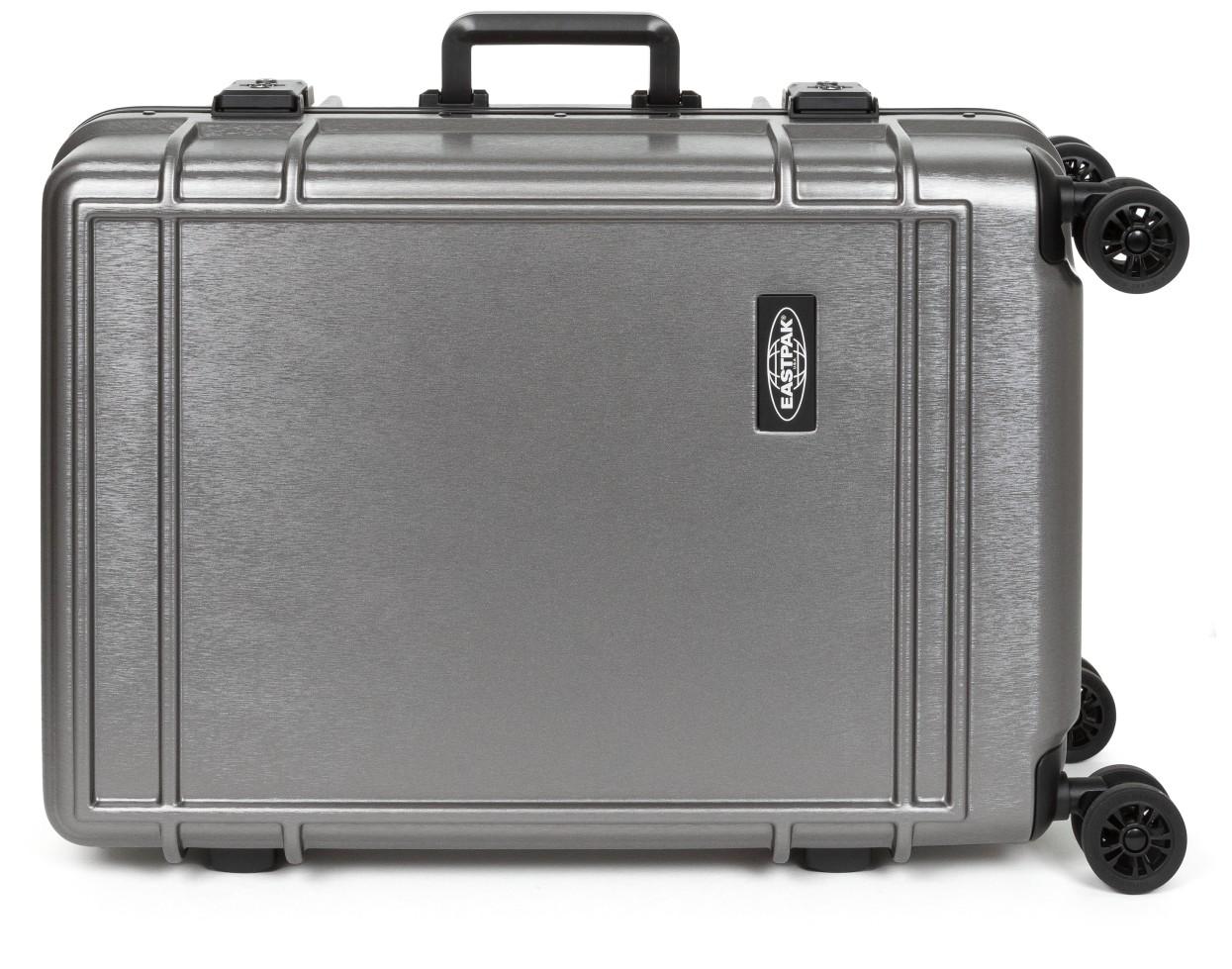 Eastpak ResistR Reisekoffer M 68,5cm Brushed Metal grau metallic