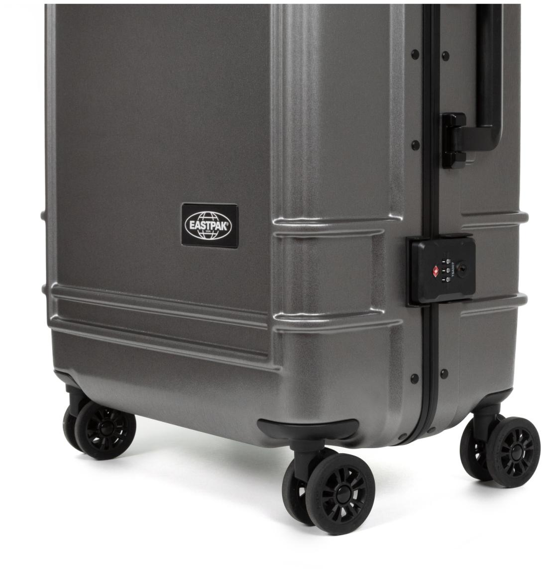 Eastpak ResistR Reisekoffer M 68,5cm Brushed Metal grau metallic