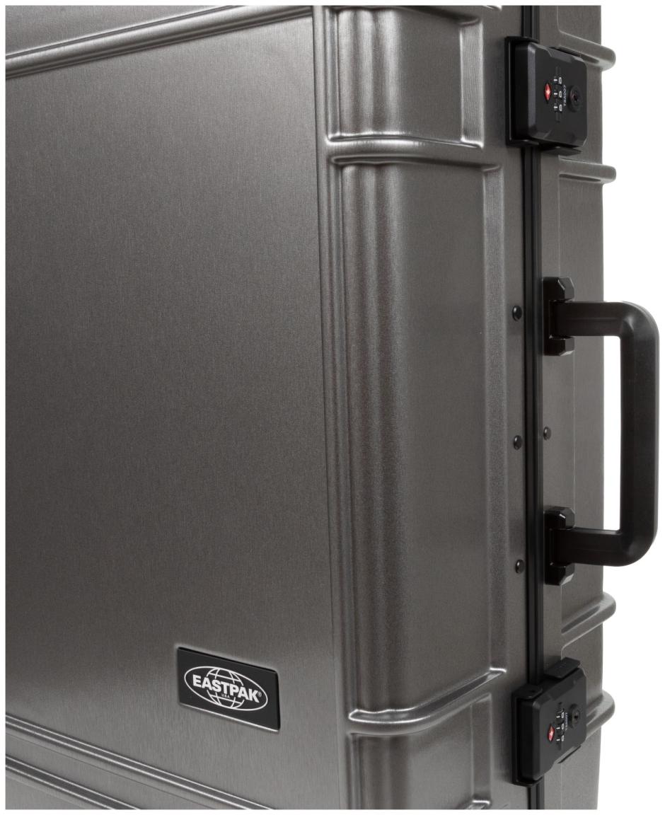 Eastpak ResistR Reisekoffer M 68,5cm Brushed Metal grau metallic