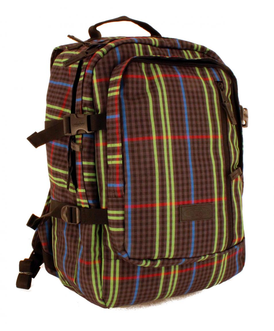 Eastpak Rucksack Sitar Core Lime State Streifen grün rot