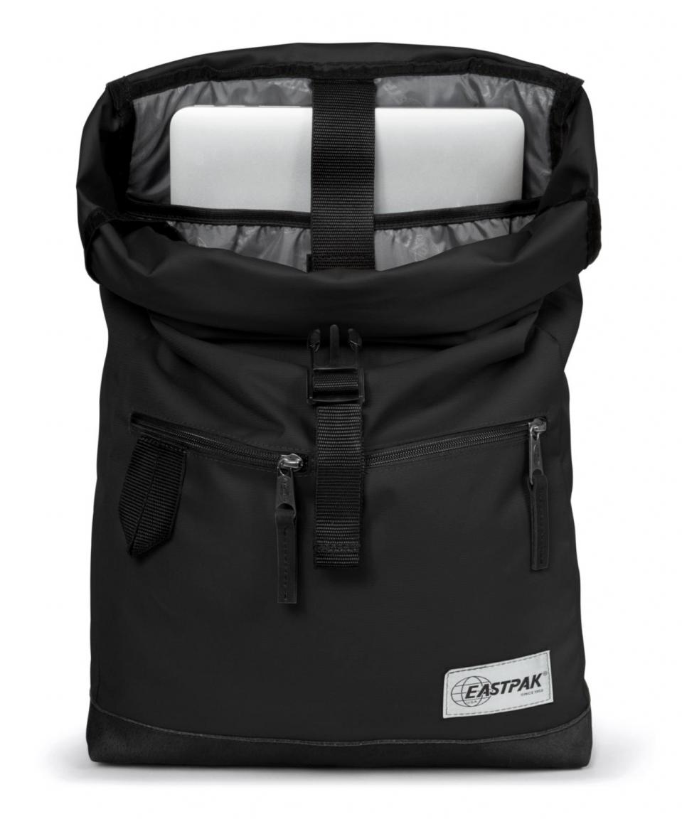 Eastpak Schulrucksack Macnee Topped Black Schwarz beschichtet
