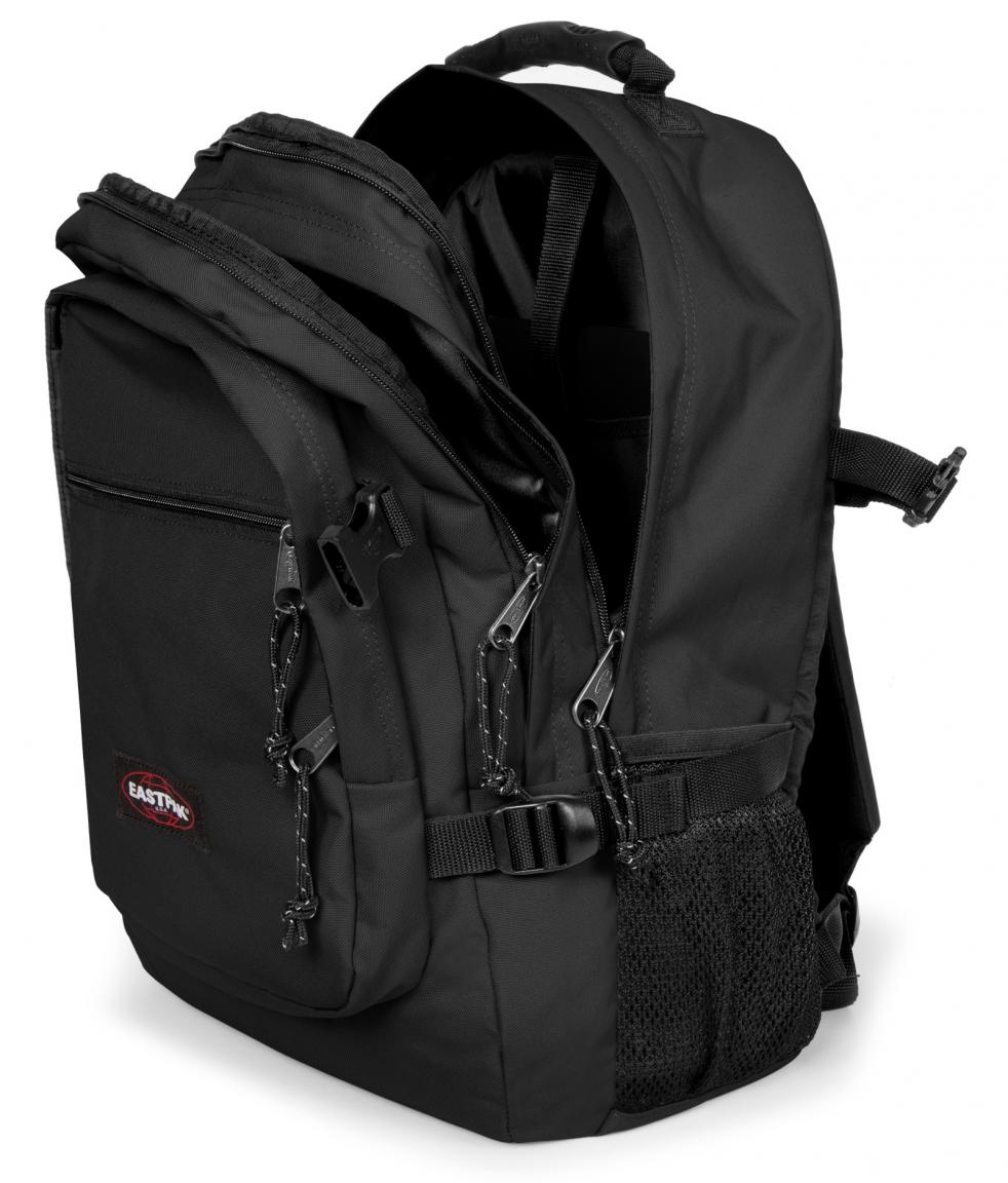 Eastpak Schultasche Laptopfach schwarz gepolstert Wolf Black