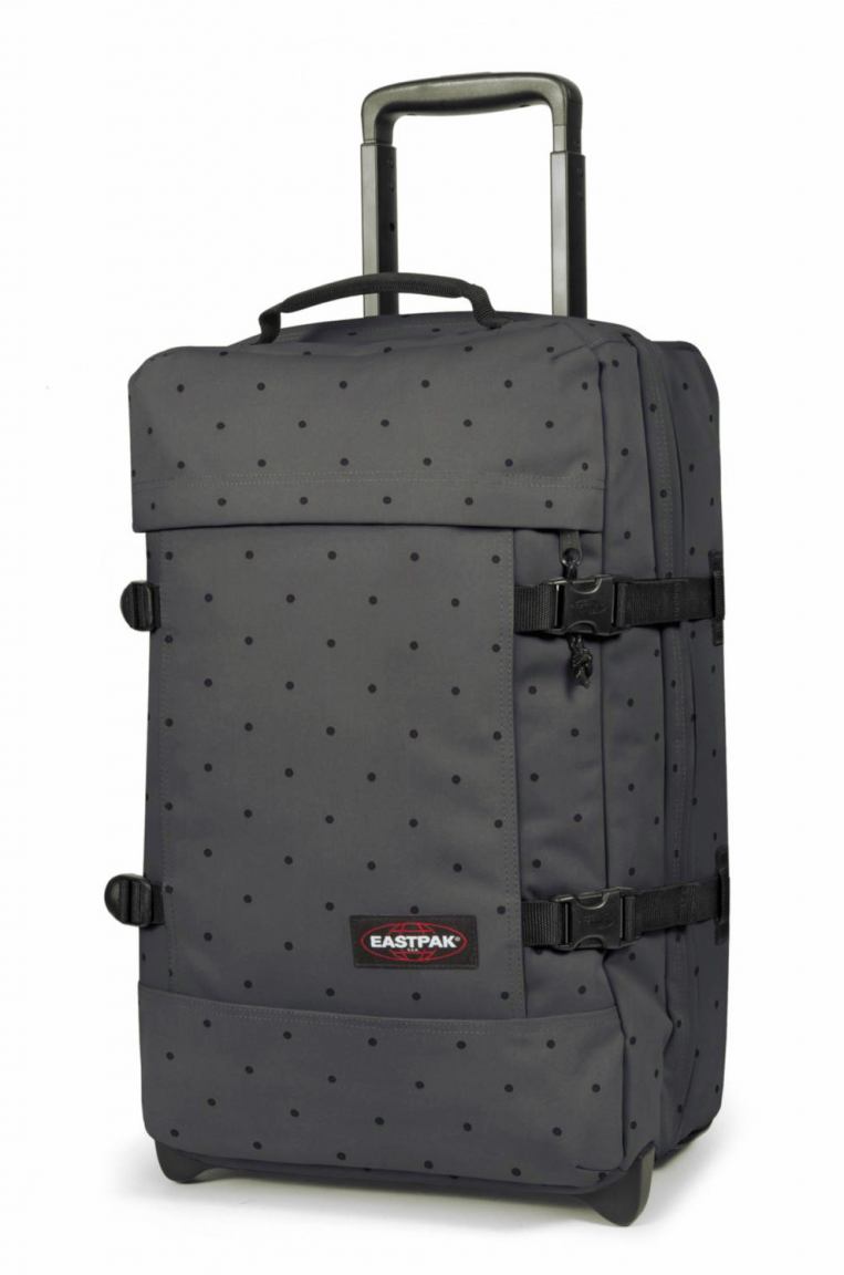 Eastpak Strapverz Rucksacktrolley Handgepäck Dot grey