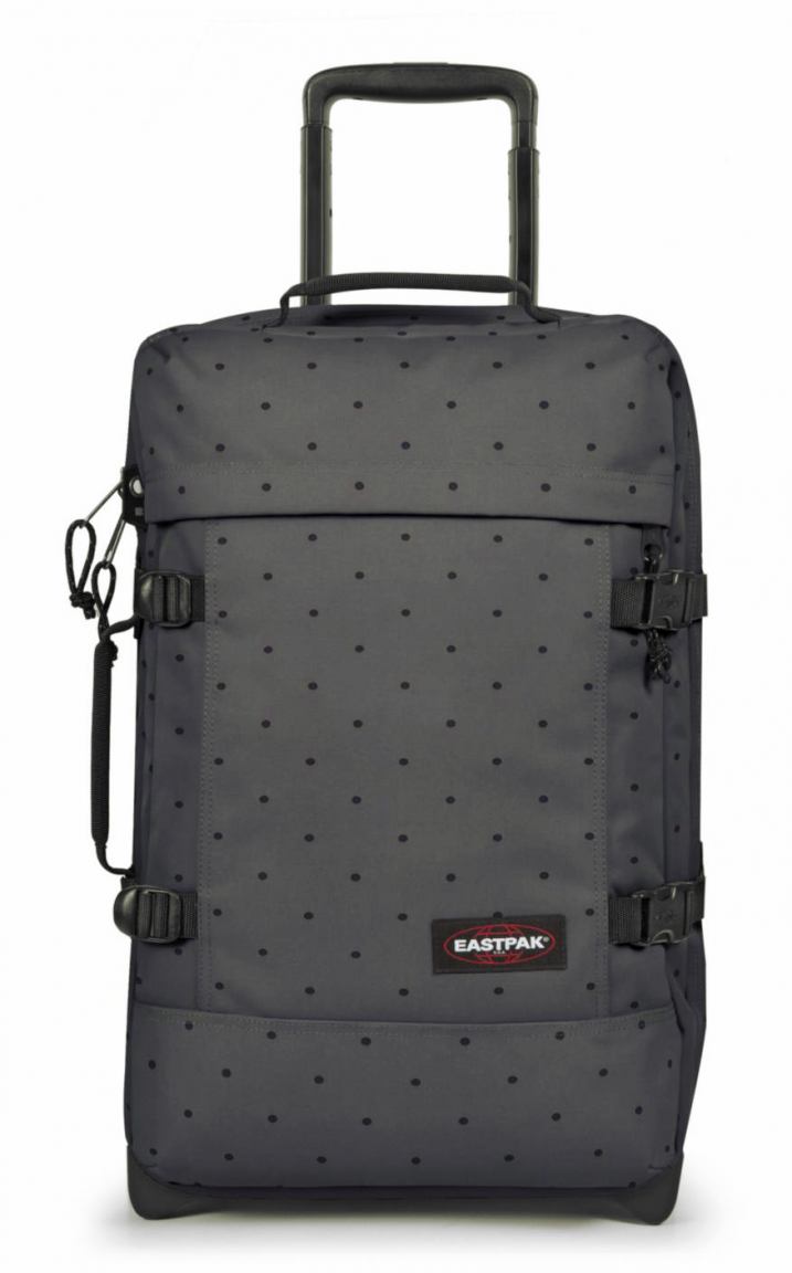 Eastpak Strapverz Rucksacktrolley Handgepäck Dot grey