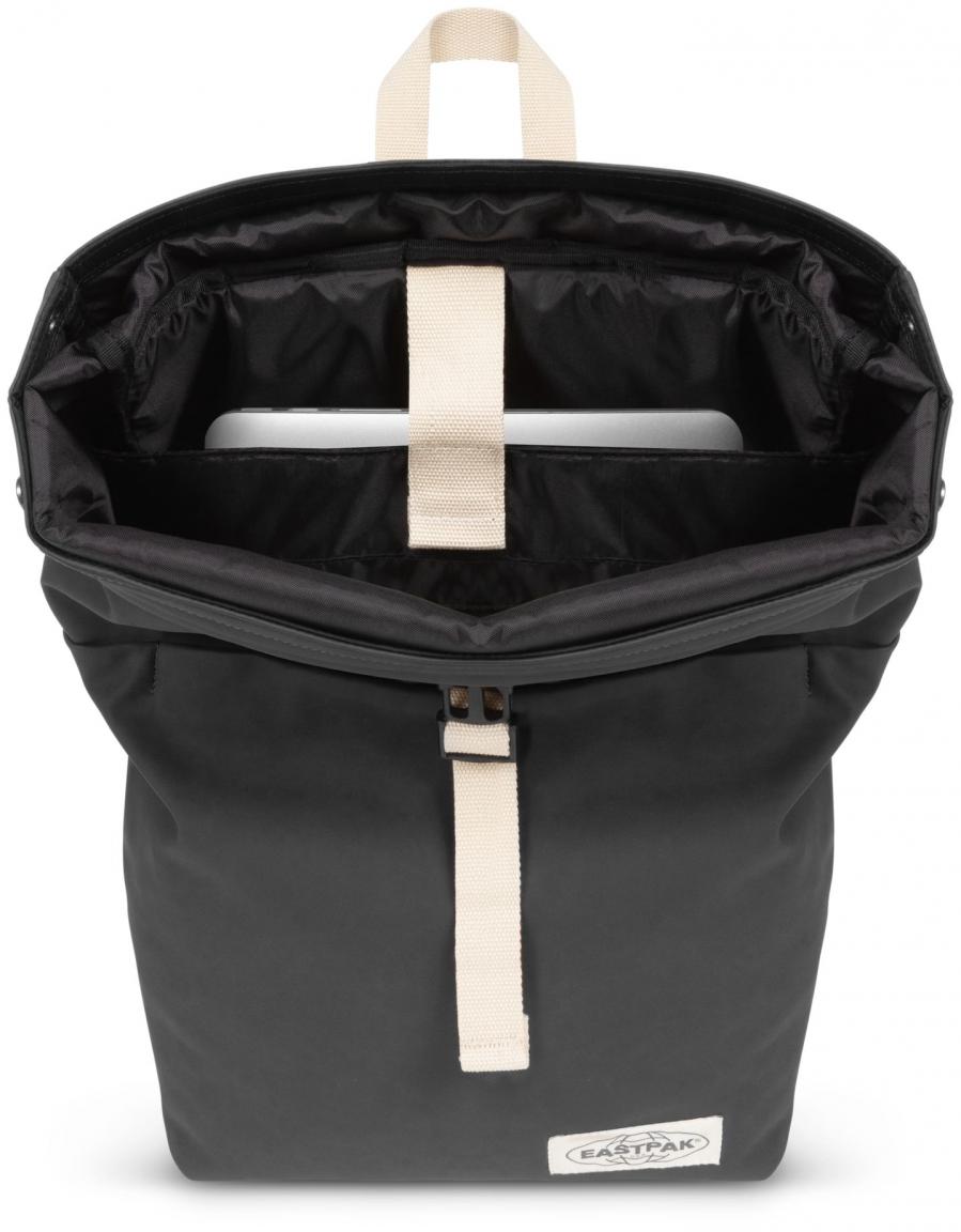 Eastpak Toploader-Rucksack Up Roll Upgrained Black schwarz