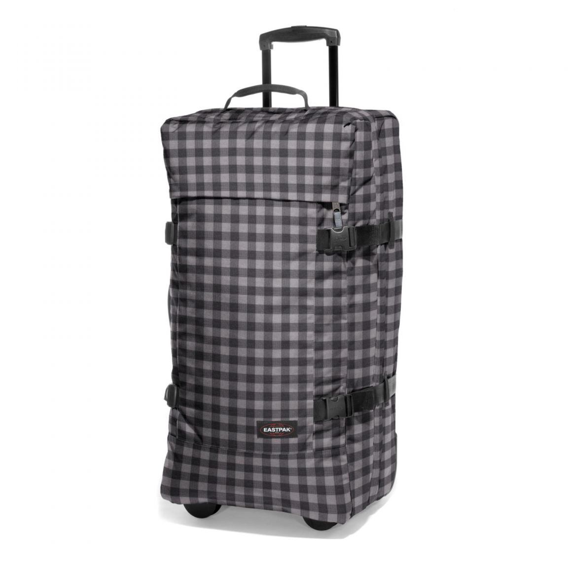 Eastpak Transfer L Rollentasche simply black (Karo grau)