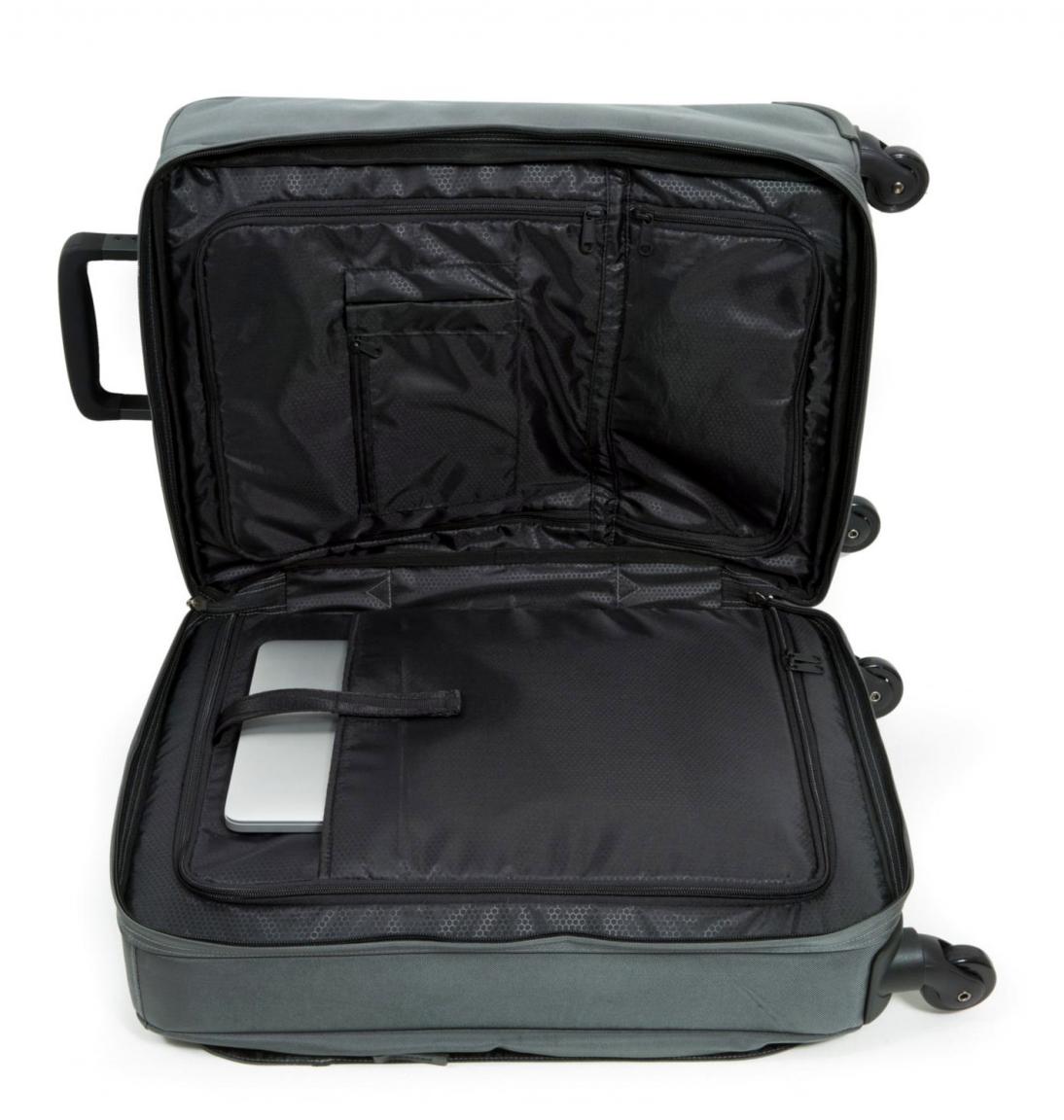 Eastpak Transpin S Bordkoffer 4 Rad Laptop Constructed Grey